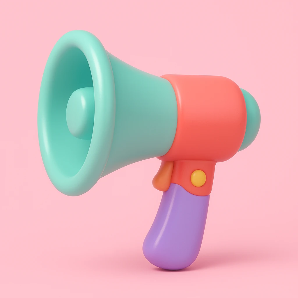 megaphone emoji