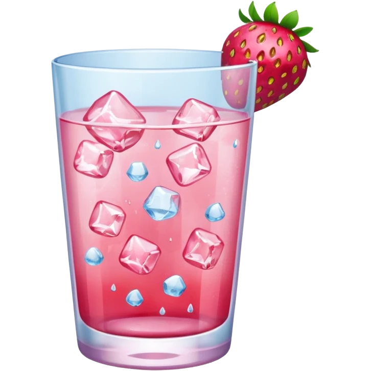 strawberry water emoji