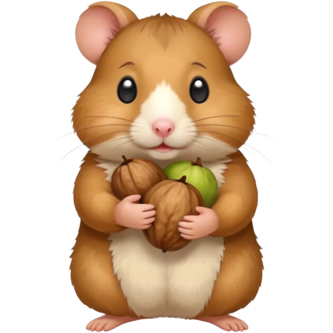 hamster holding nutz emoji