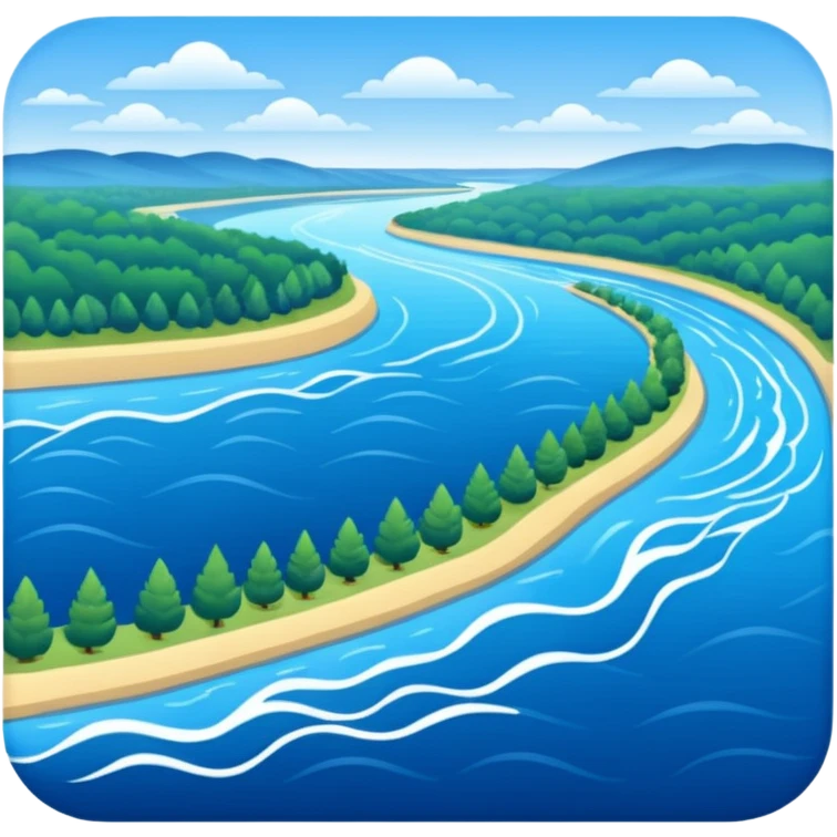 Dnieper River emoji
