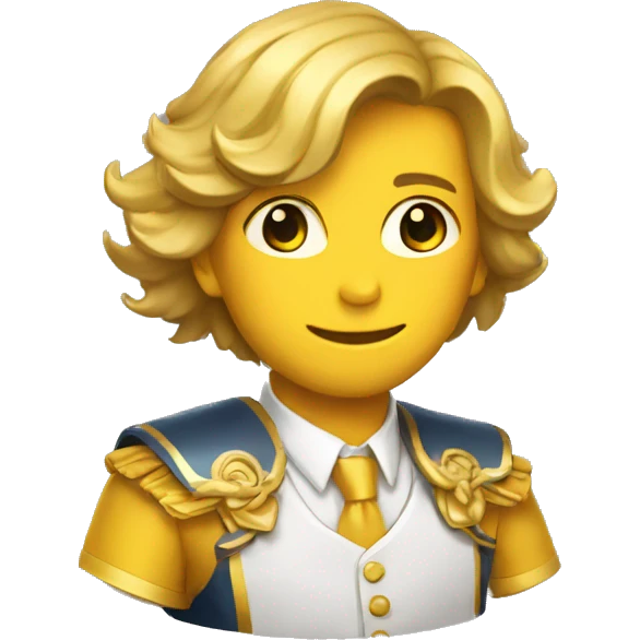 Corazon partido con lazo dorado  emoji