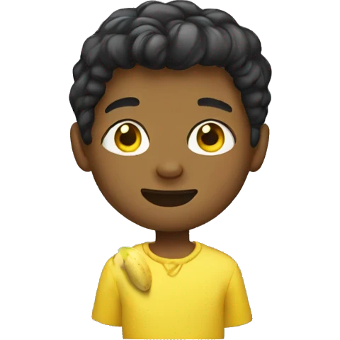 boy with banana outfit emoji