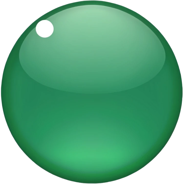 green dot emoji