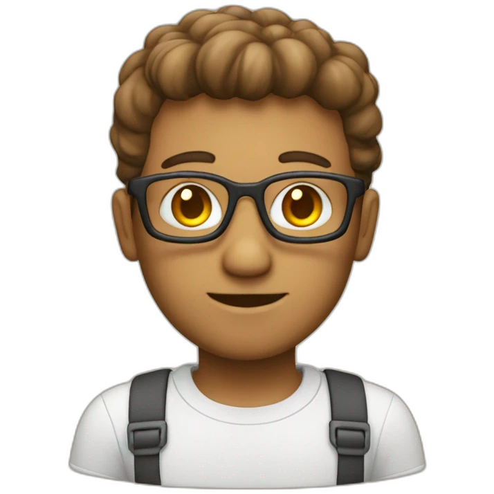 Moritz as a Software engineer emoji