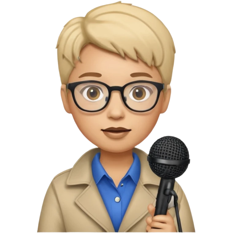 de un periodista emoji