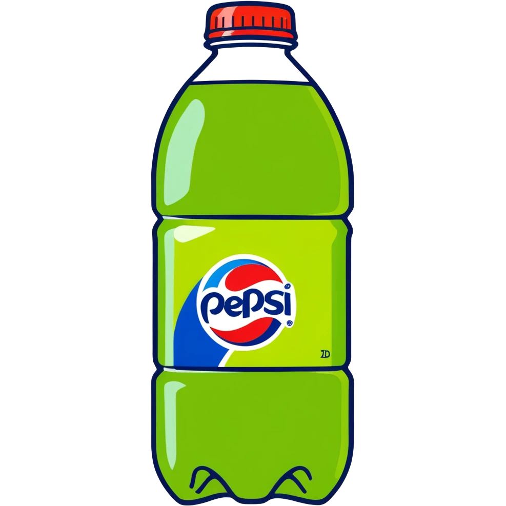 Pepsi max lime 1,5 liter emoji