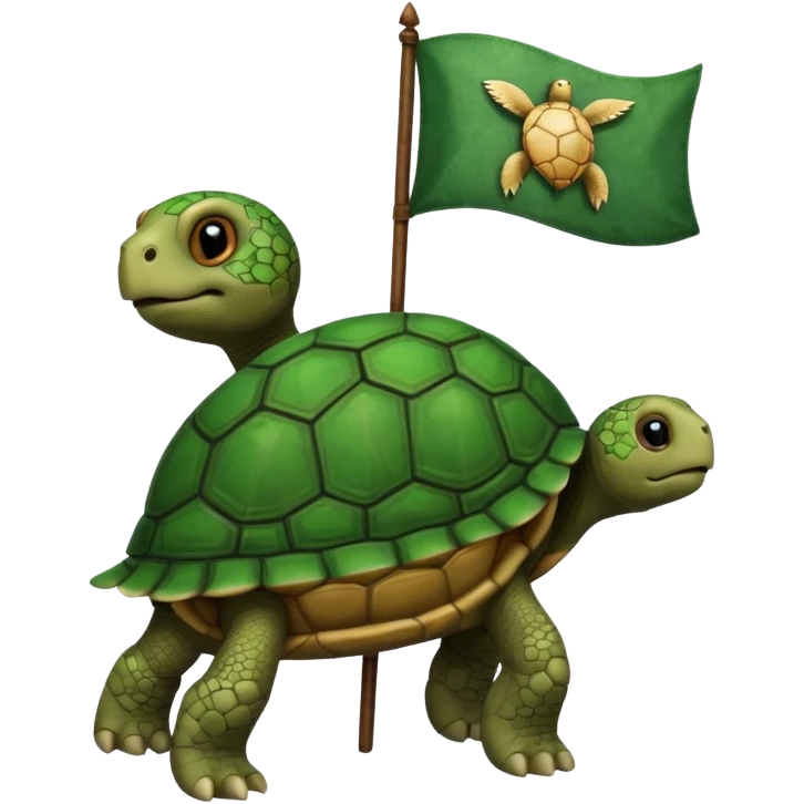 Turtle Flag emoji