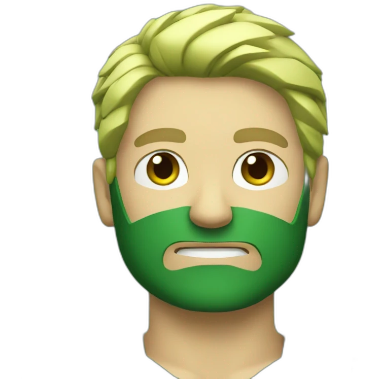 Green arrow emoji