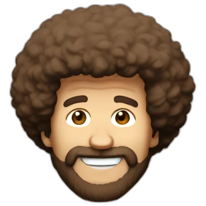Bob ross emoji