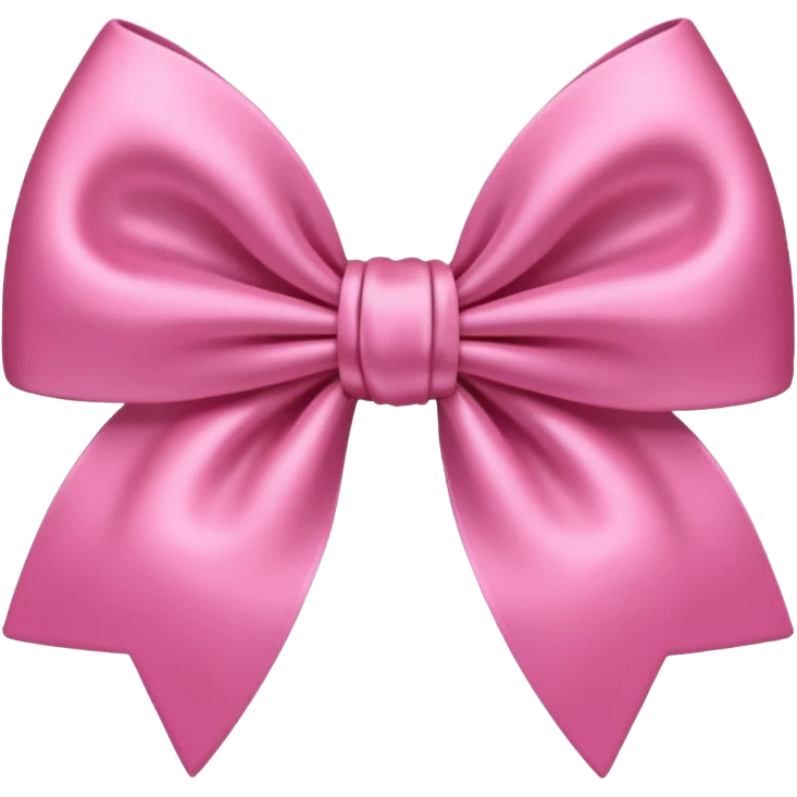 pink bow emoji