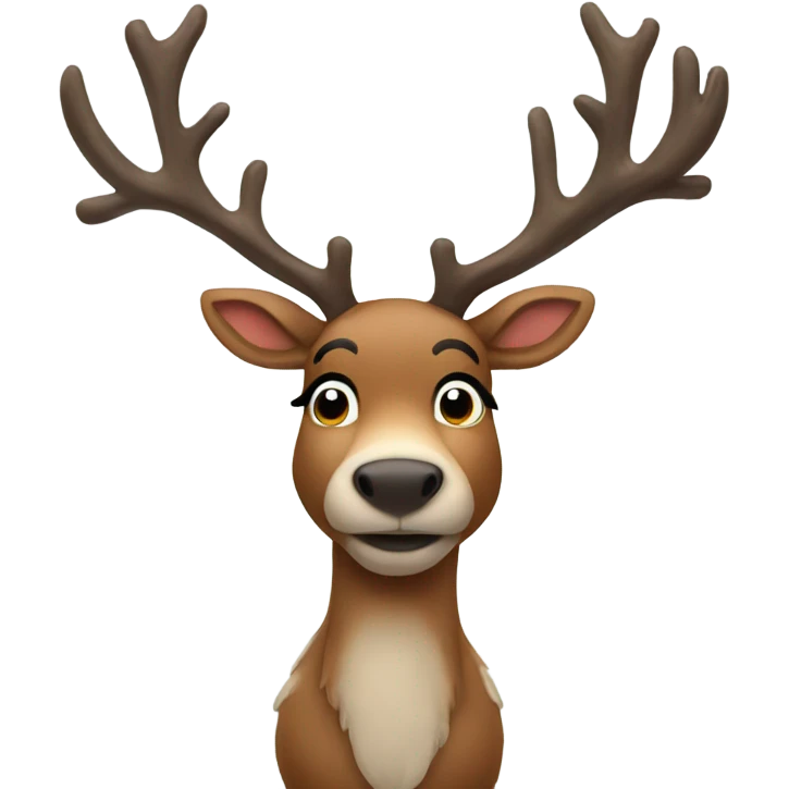 Reindeer emoji