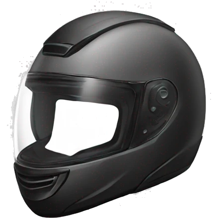 Motorcycle helmet emoji