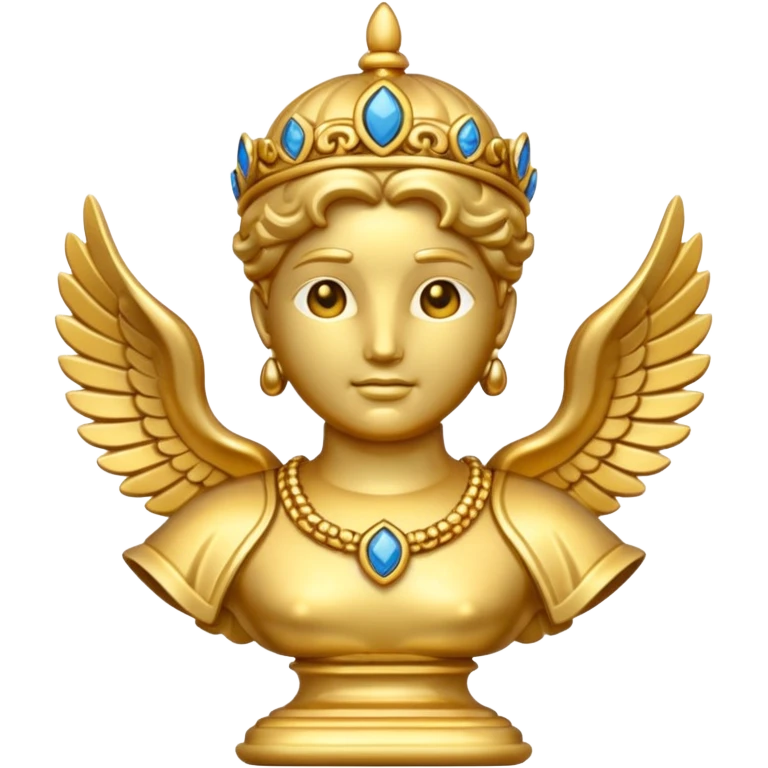 statue gold emoji