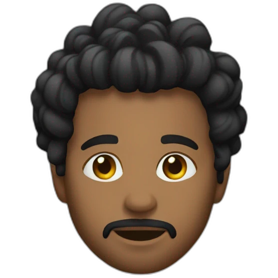 The weekend singer emoji