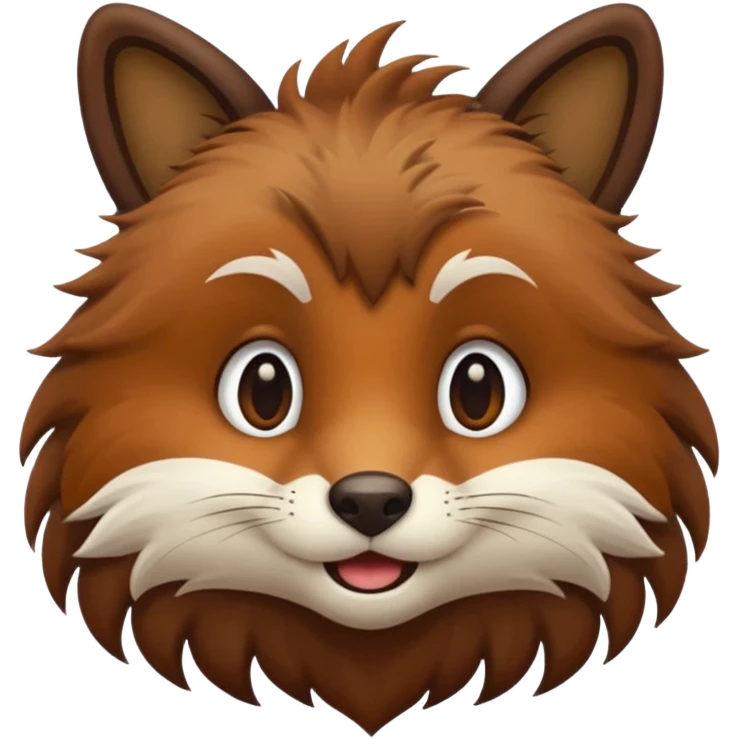 animal hanging with trees emoji