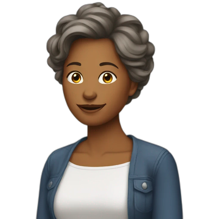 Maman tu est trop belle emoji