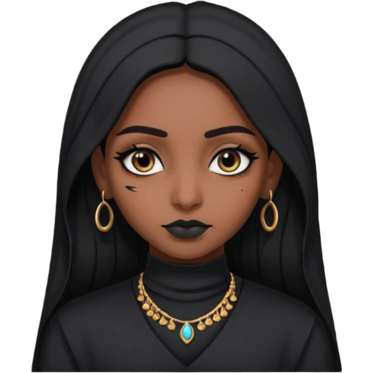 Indian emo girl  emoji