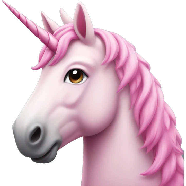pink unicorn emoji