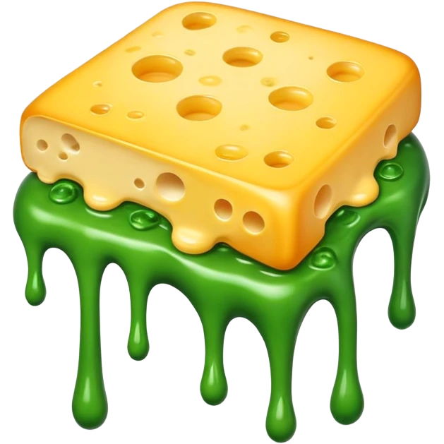 ooze and cheese emoji