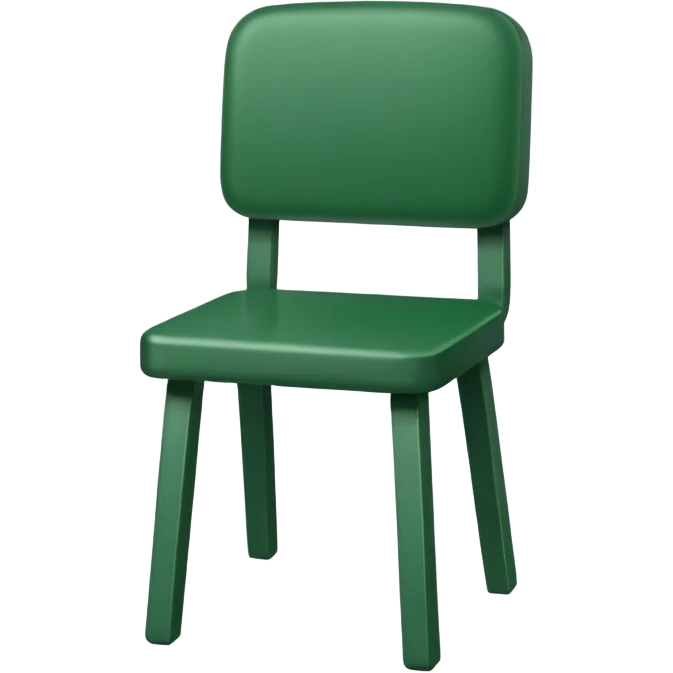 стульчик зеленый emoji