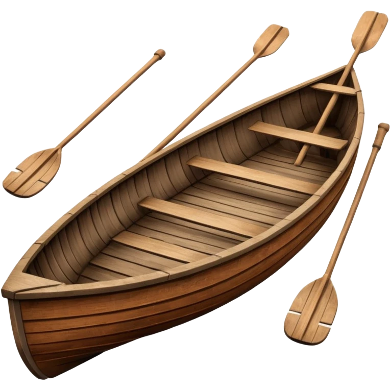 Rowboat – Small boat with oars emoji