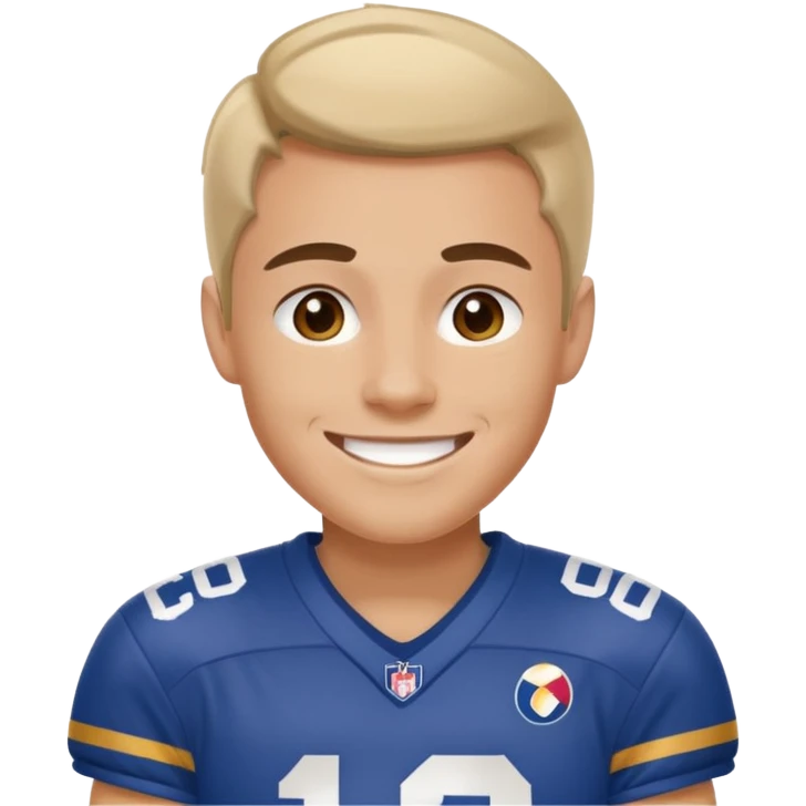 haz un colorado fanatico del futbol emoji