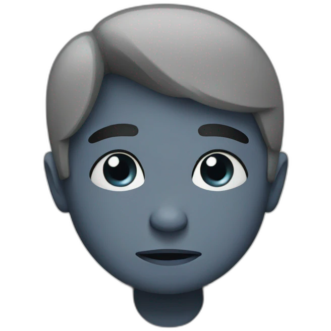 Triste emoji