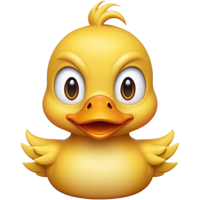 Angry ducky emoji