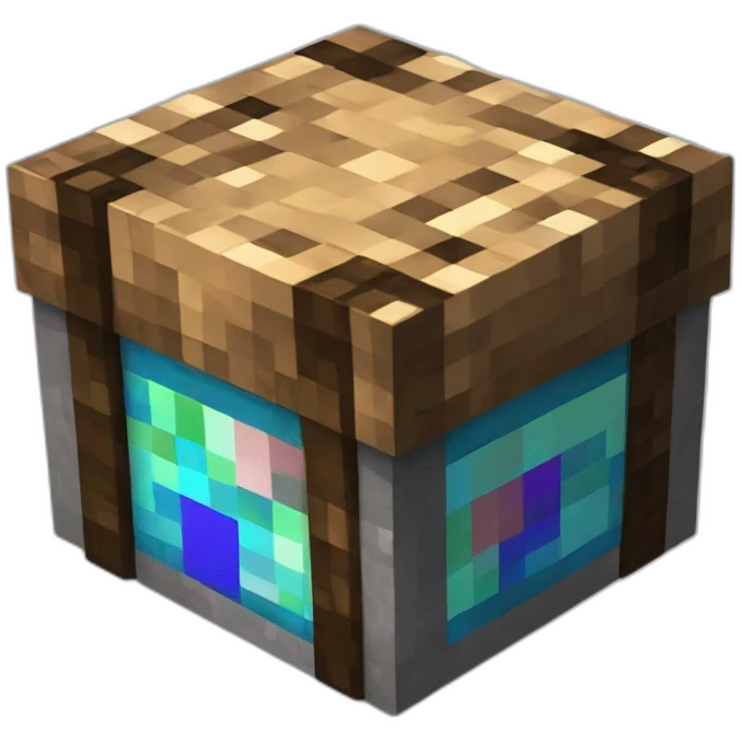 Minecraft crafting table emoji