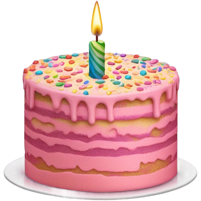 Birthday cake emoji