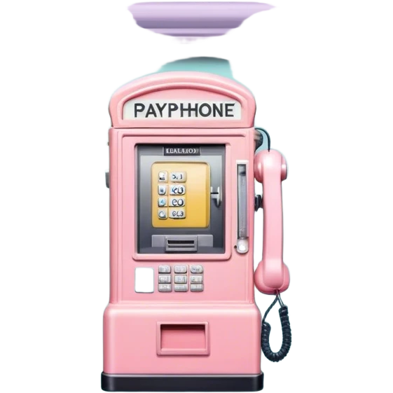 pastel london payphone emoji