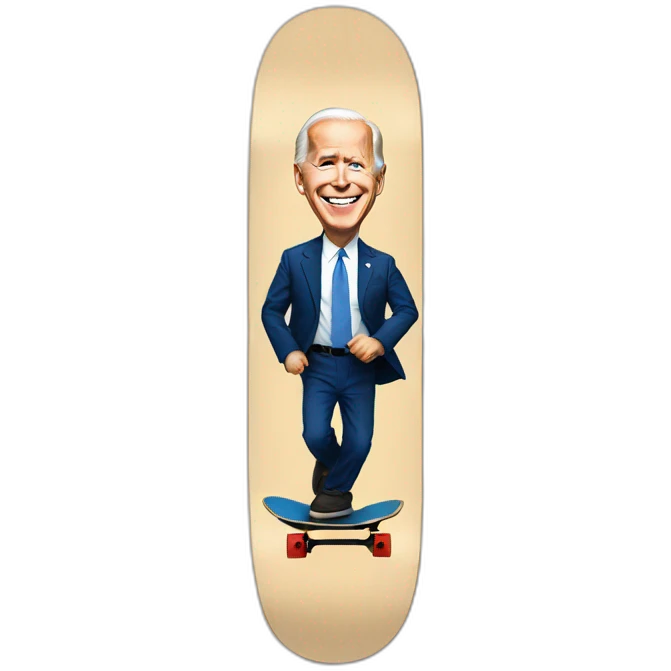 biden skateboard emoji