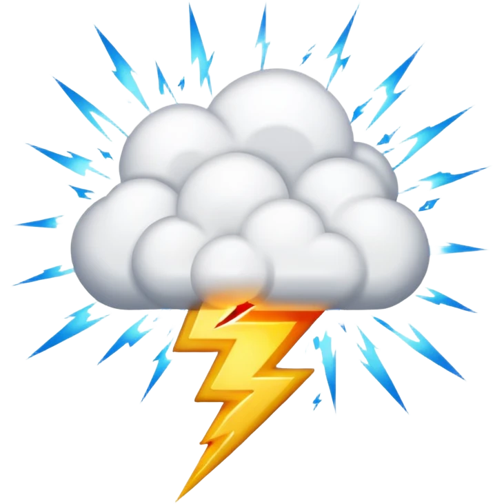 Thunder Flash emoji