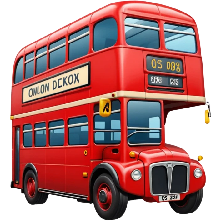 London Bus emoji