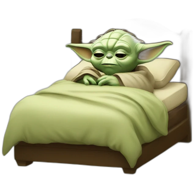 Yoda dormir emoji