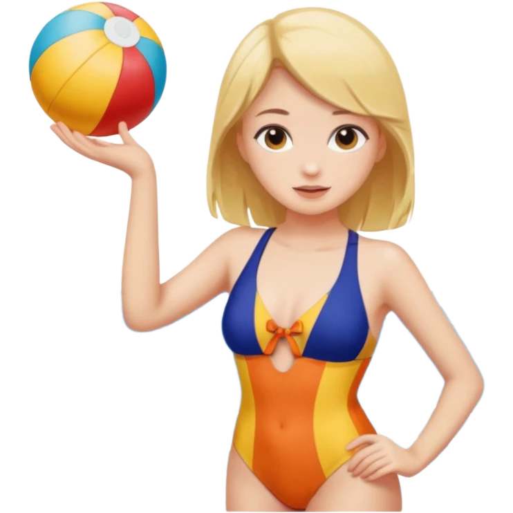 Girl in swim suit  emoji