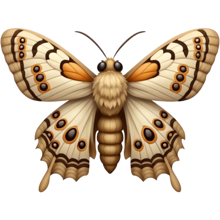 Moths  emoji