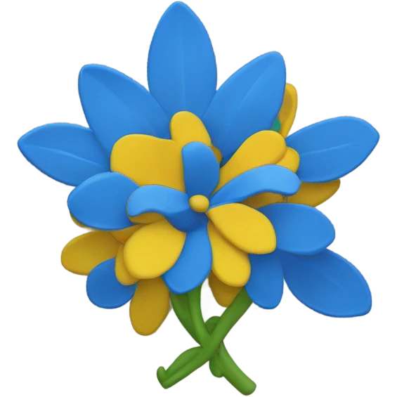 créer moi un emoji bleuet de France stp emoji