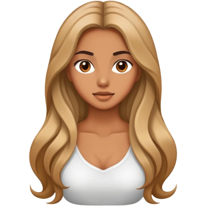 Hot girl with big boobs and ass emoji