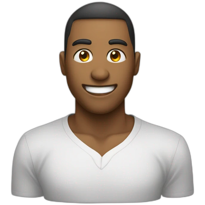 Expressão facial de estar leitando o toba de outro cara emoji