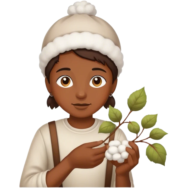 Cotton picker emoji