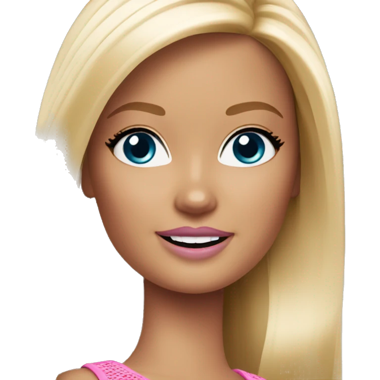 Barbie blonde emoji
