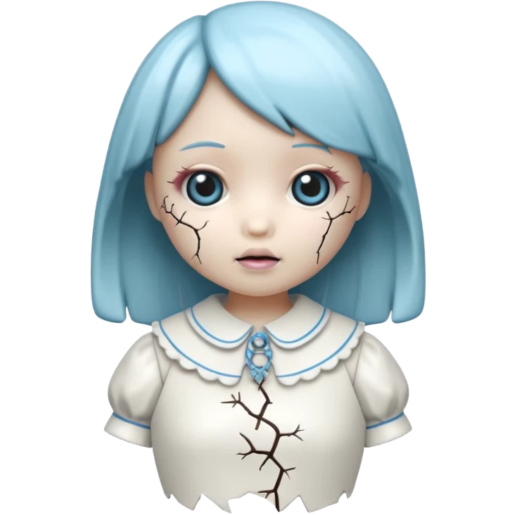 kawaii creepy emoji
