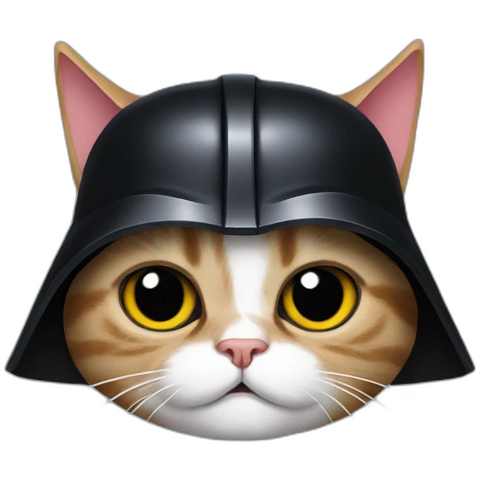 Darth vader cat emoji