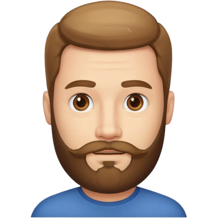 men beard emoji