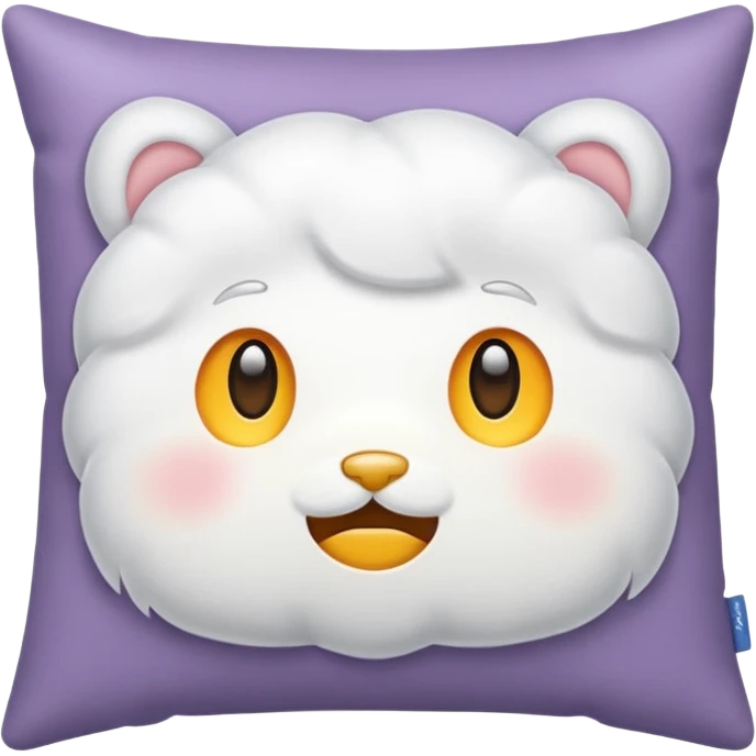 pillow no face emoji