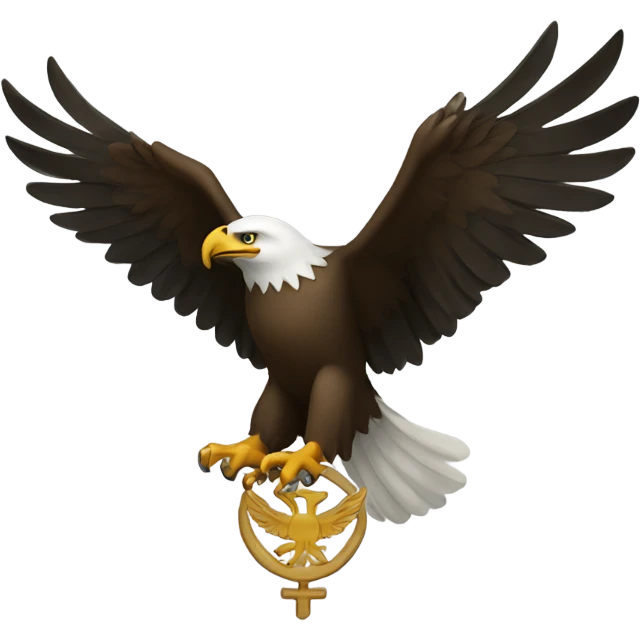 Orthodox eagle emoji