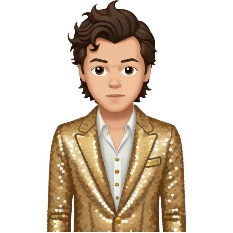 Harry Styles during Love on tour emoji
