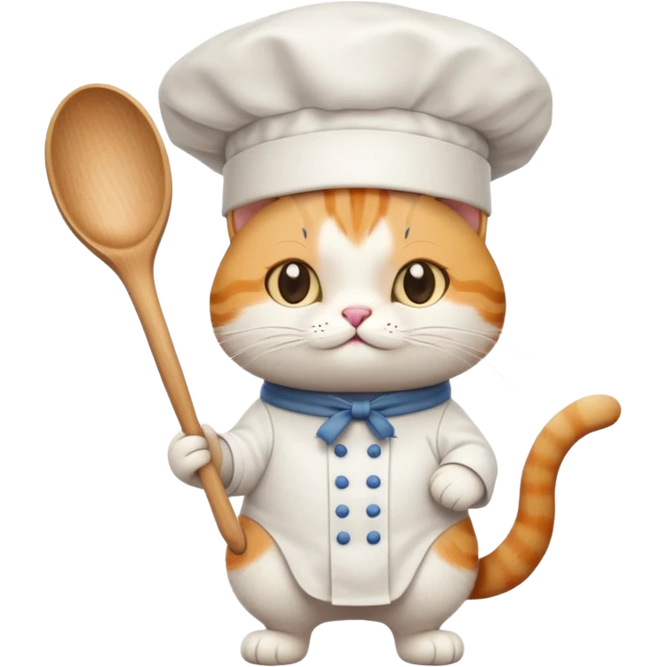 Make a chef cat  emoji