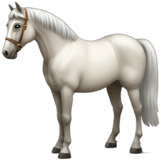 Cheval parisien emoji